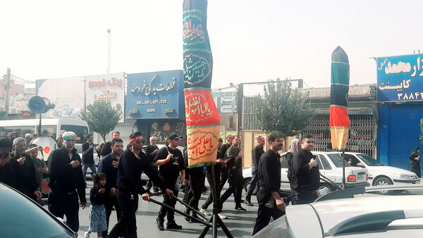 دسته عزاداری مسجد صاحب الزمان(عج) قم 
