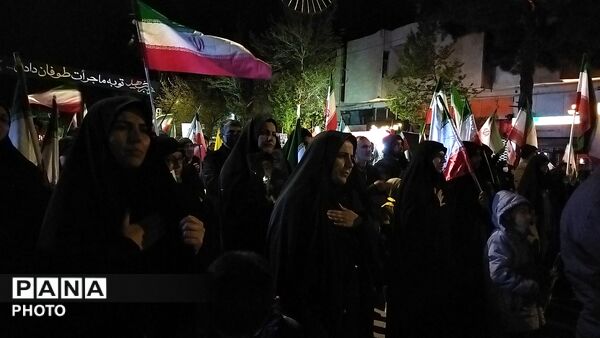 چهل روز ، چهل شب ؛ مردم نیشابور عزادار رهبر شهید و شهدای میناب هستند -۱