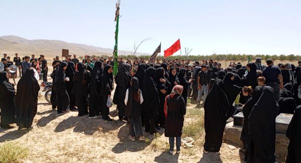 سوگواری سالار شهیدان امام حسین (ع) در روستای گزکوه 