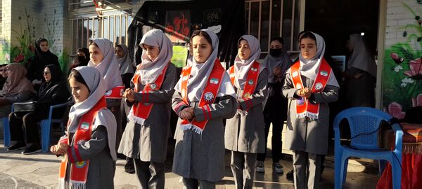 مراسم شهادت حضرت فاطمه زهرا و روز استکبار جهانی در دبستان نیایش 