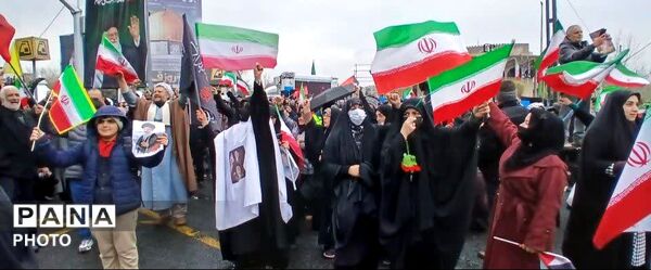 حضور حماسی مردم تهران در راهپیمایی روز قدس