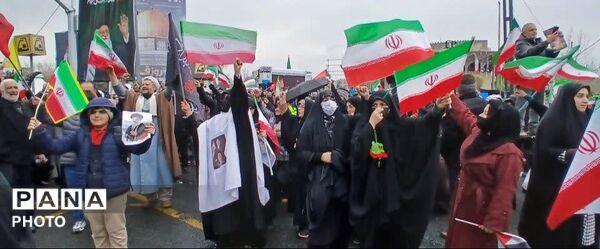 حضور حماسی مردم تهران در راهپیمایی روز قدس