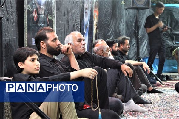 مراسم عزاداری دهه اول ماه صفر در روستای مومن آباد قم