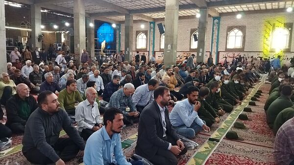 نماز عبادی و سیاسی جمعه همزمان با آغاز هفته نیروی انتظامی در نیشابور