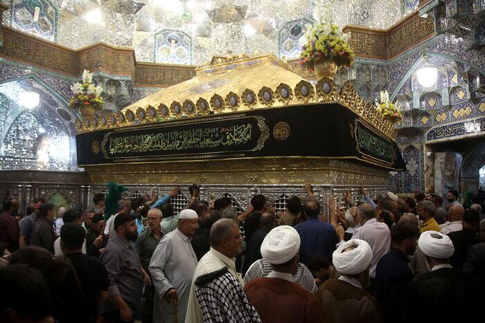 قم در سالروز رحلت کریمه اهل بیت(س) غرق عزا و ماتم است