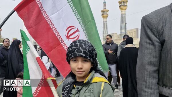 خروش مردمان مشهدی در راهپیمایی حماسی روز قدس 