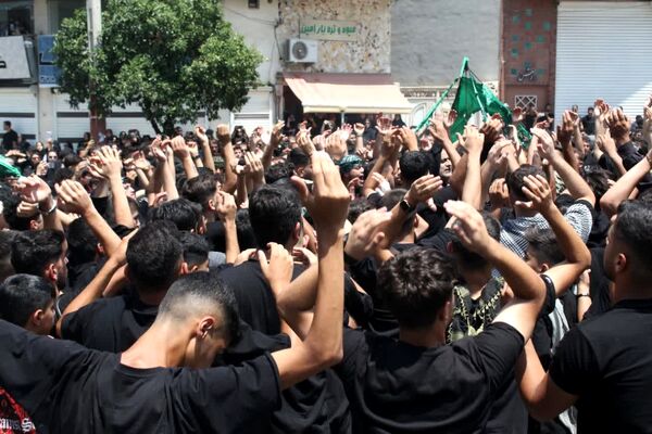 شور حسینی در گلوگاه 