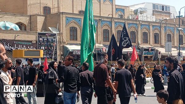 هیئات زنجیر زنی در مشهد مقدس
