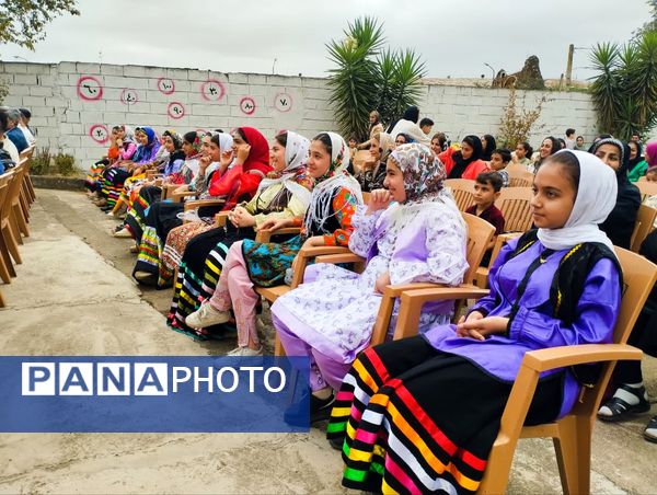 آیین کلنگ‌زنی دبستان ۱۲ کلاسه شهید ولی‌زاده سورک در شهرستان میاندورود 