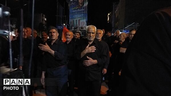 شب تاسوعا در بلوار فضل نیشابور 