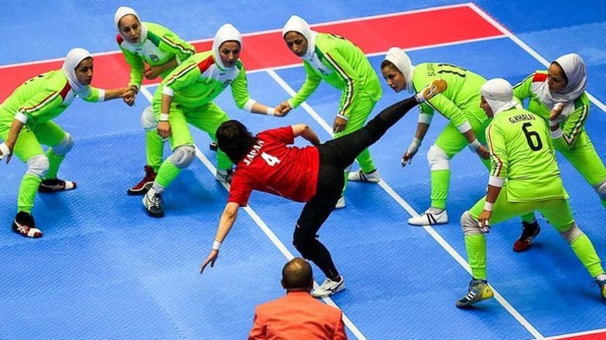 حضور نماینده خراسان‌شمالی در اردوی تیم ملی کبدی دختران