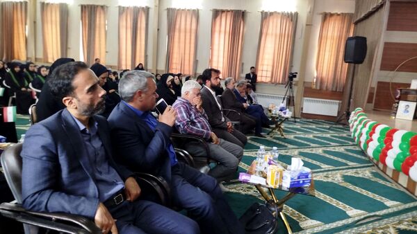 نواخته شدن زنگ ایثار و شهادت در دبیرستان شاهد خاندان قفلی ناحیه ۷