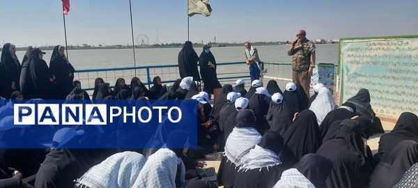 کاروان راهیان نور دانش‌آموزان دختر خراسان شمالی