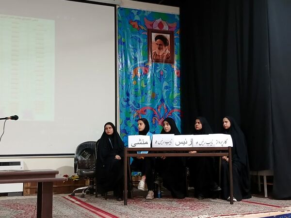 انتخابات مجلس دانش‌آموزی دختران ابرکوه