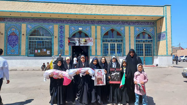 راهپیمایی روز قدس در شهر قنوات قم