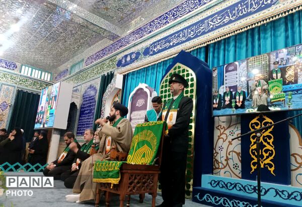 عطر رضوی بر مزار شهدا و آستان سید نصرالله پیچید