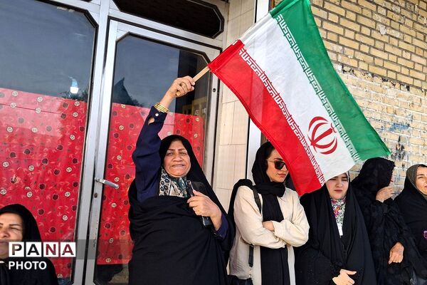 نمایش عظیم اقتدار جان‌فدایان ایران امام رضایی در باشت