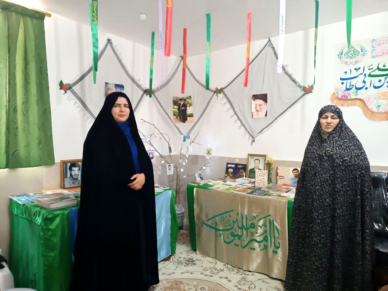 برگزاری مراسم اعتکاف در مسجد جامع شهر زیارت