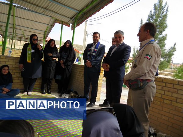 اردوی تمشک دختران بجنورد در اردوگاه شهید چمران 