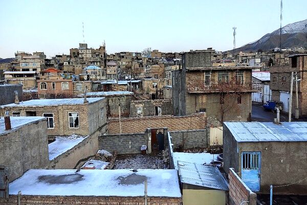 جلوه زمستانی طبیعت شهر بار نیشابور 