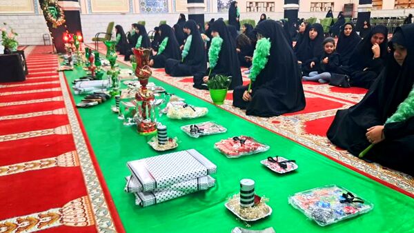 مراسم سوگواری حضرت رقیه(س) در مشهد