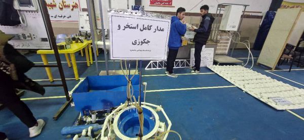 افتتاح نمایشگاه دست‌سازه‌های هنرجویان هنرستان‌های محمودآباد 