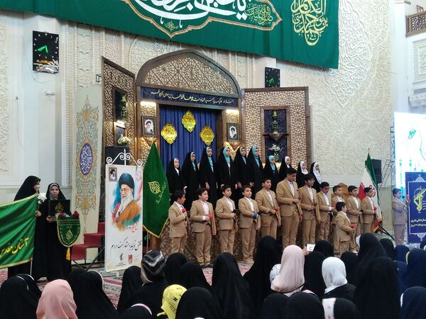 شادپیمایی و تجمع بزرگ دختران فاطمی در سومین حرم اهل بیت(ع)