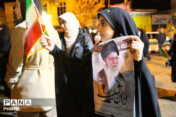 اتحاد و همبستگی شیر زنان و مردان غیور ایرانی در سراسر ایران 