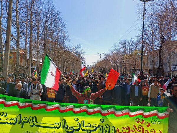 راهپیمایی باشکوه روز قدس در بروجرد