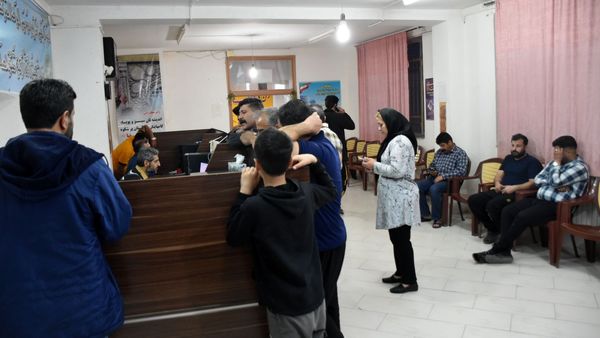 ستاد اسکان ثامن در خدمت مهمانان فرهنگی در شهر مشهد 