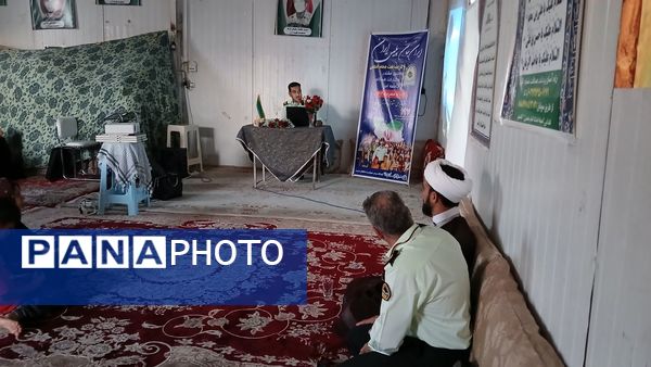 گرامیداشت هفته نیروی انتظامی در مسجد بقیه الله کاشمر 