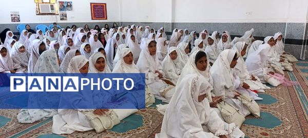 جشن تکلیف ۶۶۰ فرشته کوچک در جازموریان