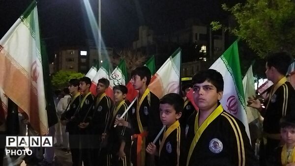 بیعت ورزشکاران  نیشابوری با رهبر انقلاب-۱