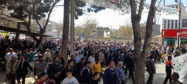 راهپیمایی روز قدس در شهرستان سملقان 