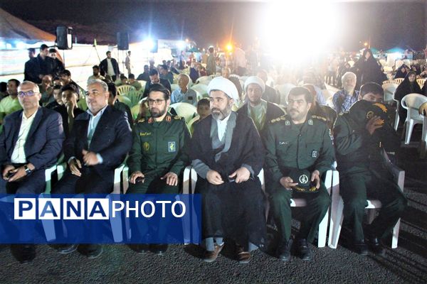 مراسم «شب‌های پرستاره اقتدار» در کوه خضر نبی قم