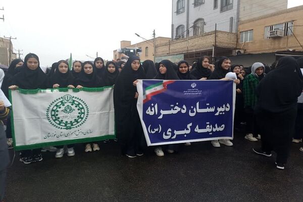 فریاد هیهات من الذله در شهرستان‌های خوزستان