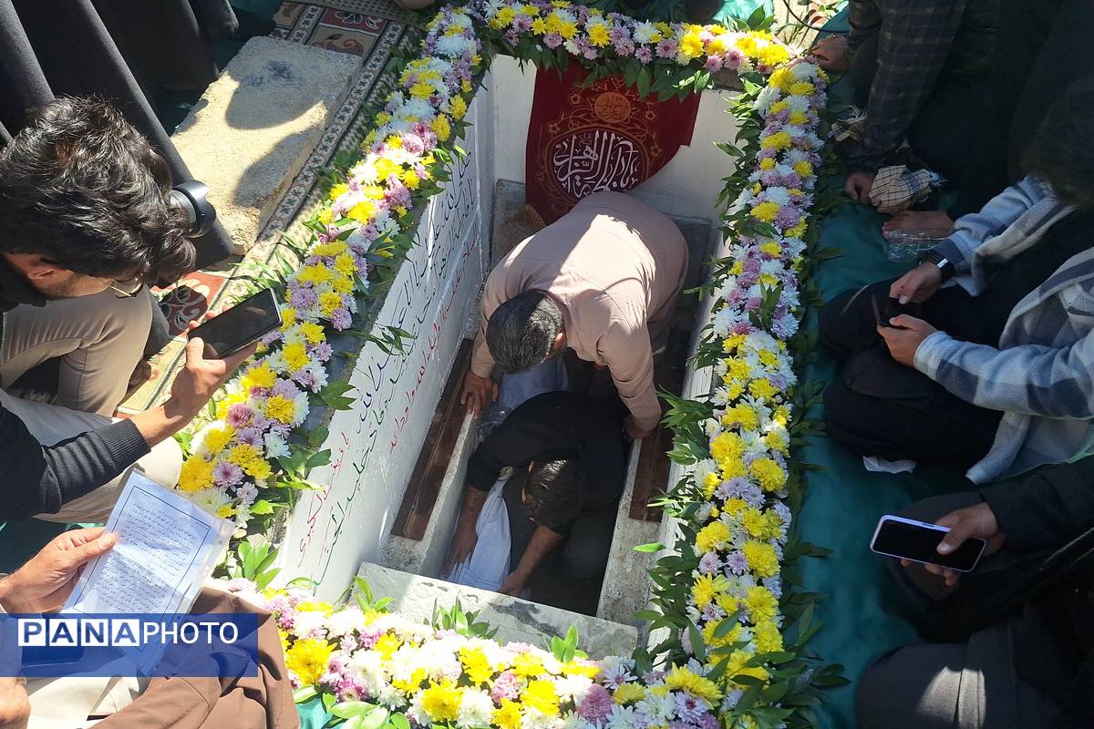 شهید گمنامی که همزمان با شهادت حضرت زهرا (س) به خاک سپرده شد 