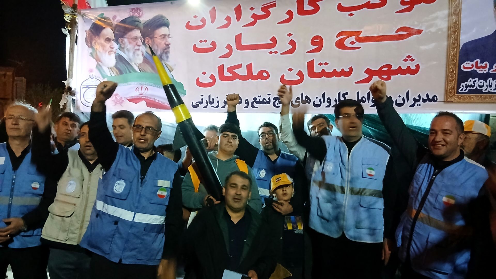 اجتماع و عزاداری عظیم هیات مذهبی شهرستان ملکان