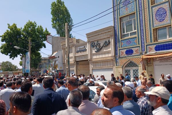 راهپیمایی جمعه خشم و نصر شهرستان قروه