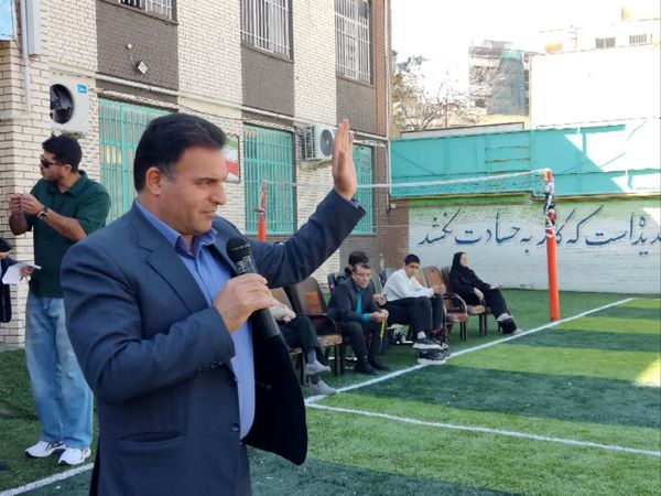 افتتاح مسابقات ورزشی بین مدرسه‌ای «جام اقتدار ایران»