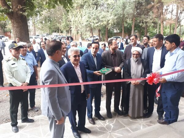 آیین افتتاح طرح آبیاری نوین مزرعه تعاونی در روستای اسلام آباد شهرستان سملقان
