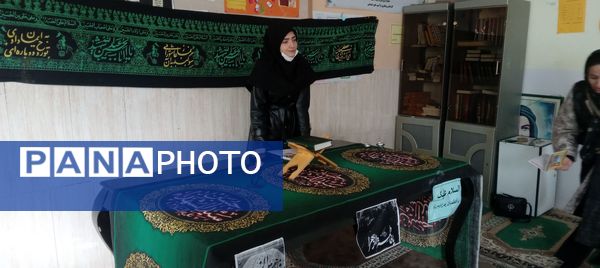 ایستگاه‌های صلواتی و دسته‌های سینه‌زنی و هیات‌های عزاداری در مدارس شهرستان قدس