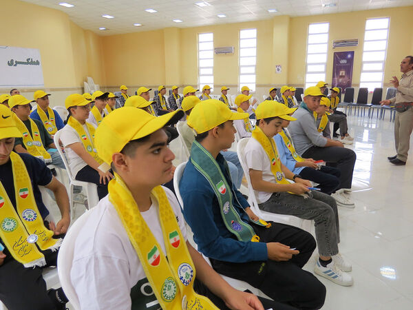 برگزاری پیش اردوی پسران در اردوگاه شهید چمران بجنورد