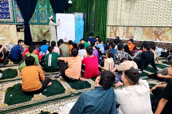 مراسم معنوی اعتکاف در مسجد رسول اکرم شهرری