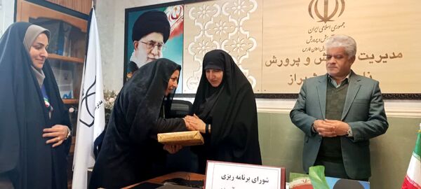 جلسه شورای برنامه‌ریزی سازمان دانش‌آموزی ناحیه یک شیراز