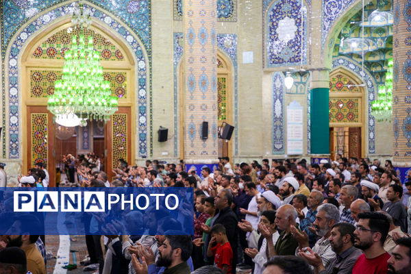 نماز عید قربان در مسجد مقدس جمکران