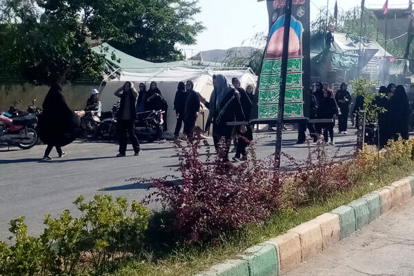 پیاده‌روی اربعین حسینی در شهرستان آباده 
