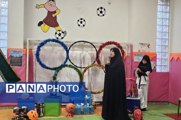 برگزاری المپیاد ورزشی در دبستان شاهد ام‌البنین (س) ناحیه دو شهرری 