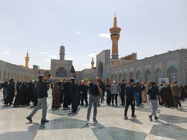 مراسم پیاده‌روی جاماندگان اربعین در مشهد