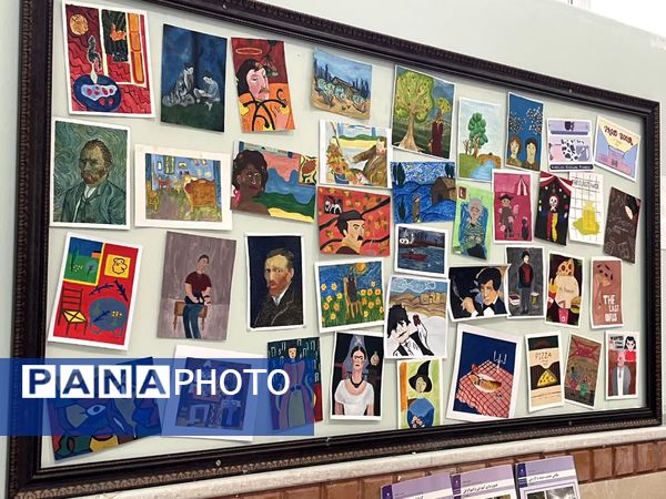 بازدید امام جمعه ملارد از نمایشگاه مشاغل هنرستان فنی و حرفه‌ای طوبی به مناسبت هفته سلامت و هفته معرفی مشاغل